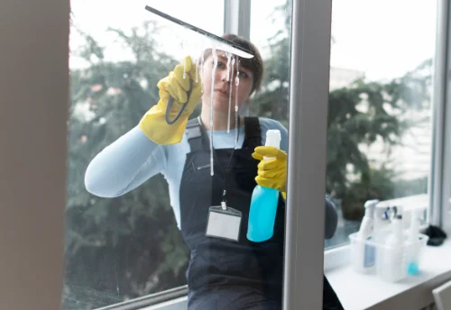 Nettoyage de vitres intérieures et extérieures à Jussy-Champagne
